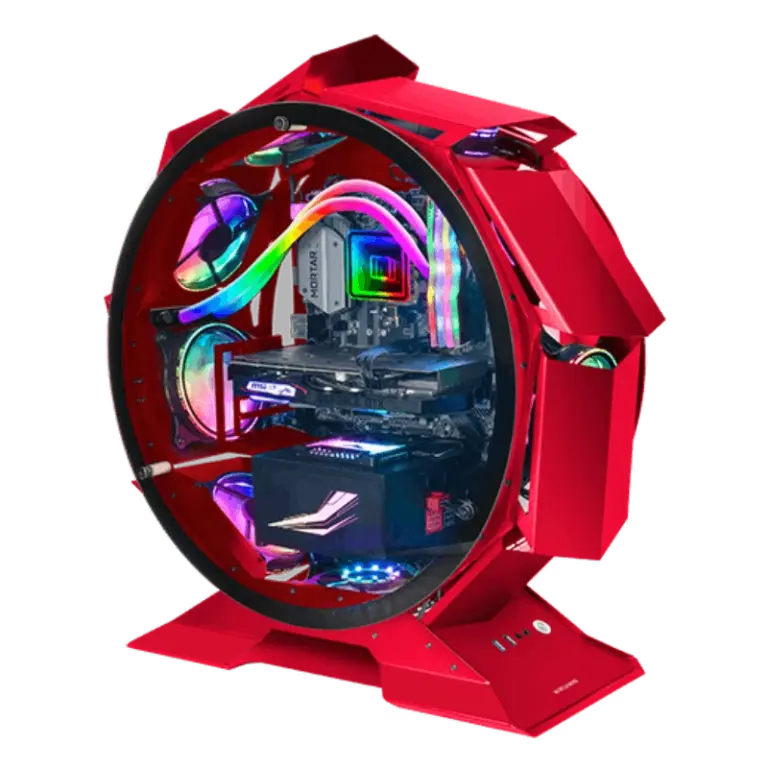 Mars Gaming MCORB Premium Gaming Circular Tower Case