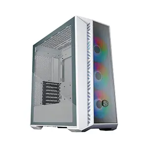 Cooler Master MasterBox 520 MESH White ARGB ATX Mid Tower Case Tempered Glass 
