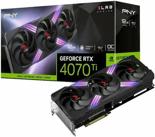 PNY VCG4070TS16TFXXPB1-O 16GB GDDR6X Graphics Card