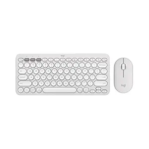 Logitech Pebble 2 Combo Wireless Keyboard and Mouse Tonal White (TAX included) 