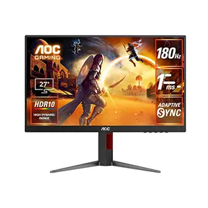 AOC 27G4 27″ 1ms 180Hz Gaming Monitor