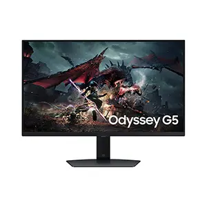 Samsung 27DG502 27″ Odyssey G5 2K QHD 180Hz 1ms Gaming Monitor