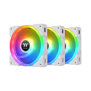 Thermaltake CL-F162-PL14SW-A EX14 RGB Fan White (3-Fan Pack) – 12cm 