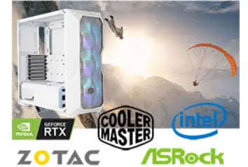 Intel Snow Steep White PC – i7 32GB RTX 5070 1TB SSD B760 Cooler Master case